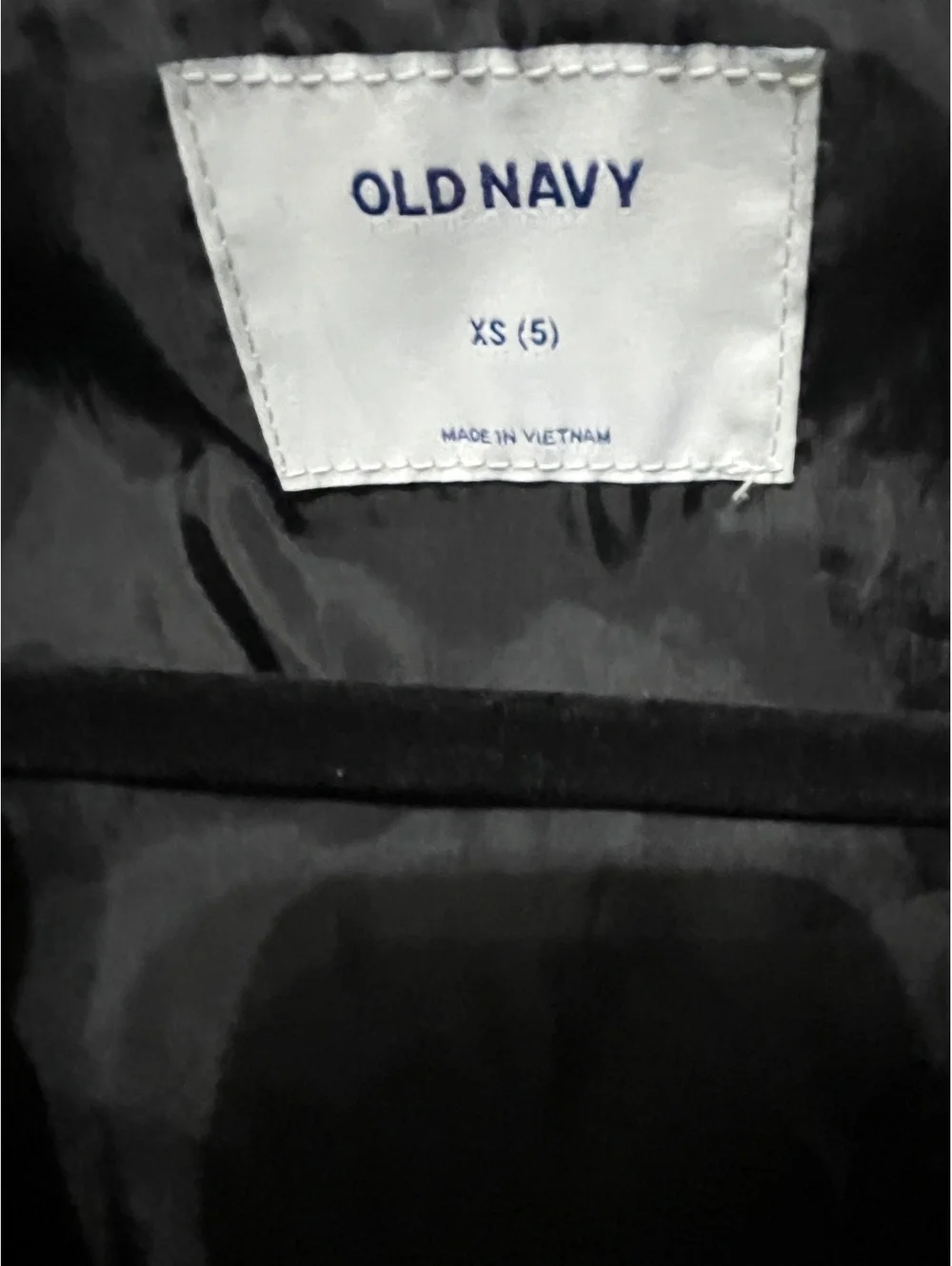 Old Navy Kids Black Hooded Jacket